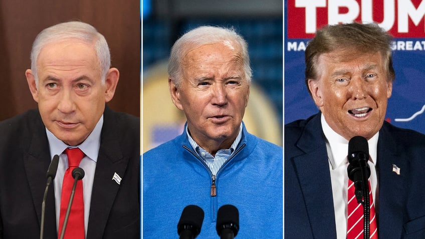 Netanyahu, Biden, Trump