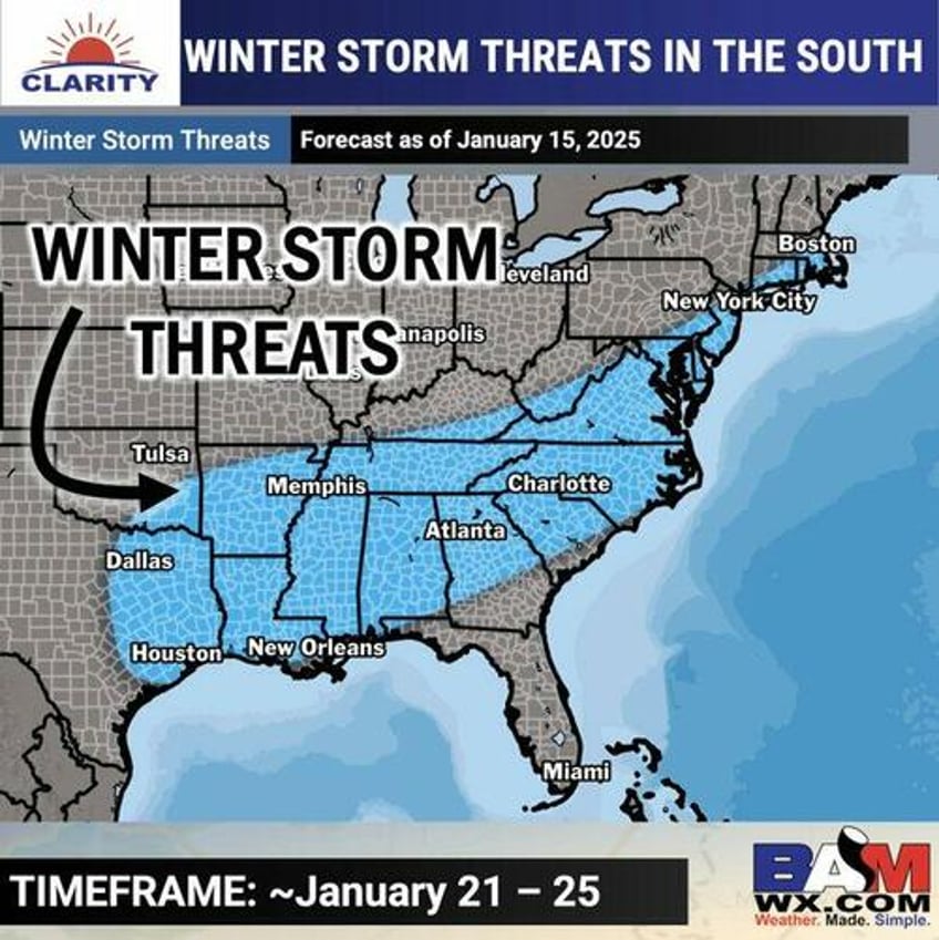 doesnt fit msm narrative parts of us could rival coldest january since 1977