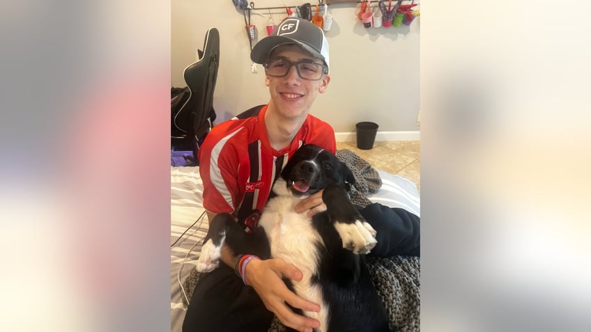 dog alerts family saves texas teenager from life threatening stroke keeping guard