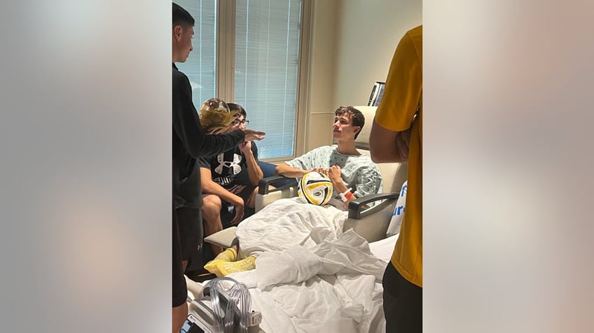 dog alerts family saves texas teenager from life threatening stroke keeping guard