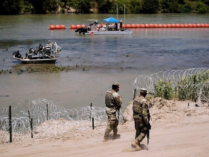 doj demands texas remove floating border barriers see you in court says governor