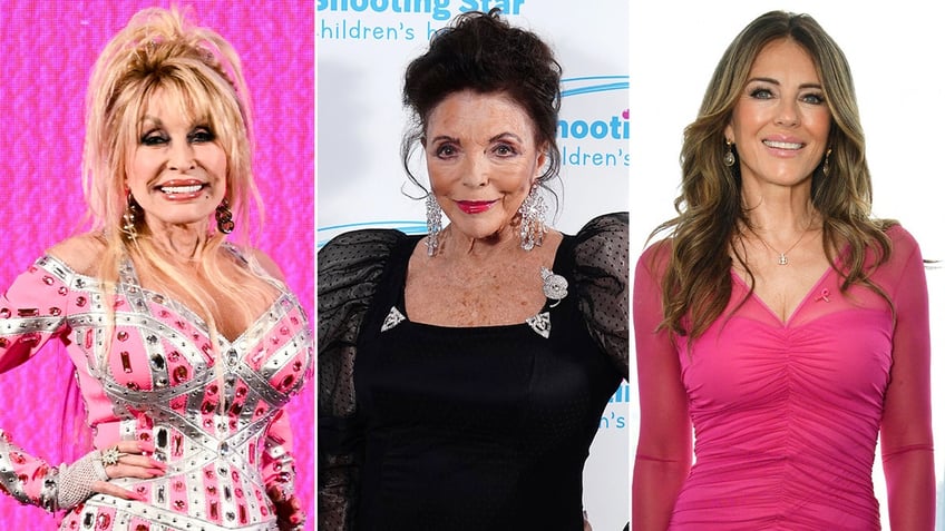 dolly parton joan collins elizabeth hurley stars who have defied aging