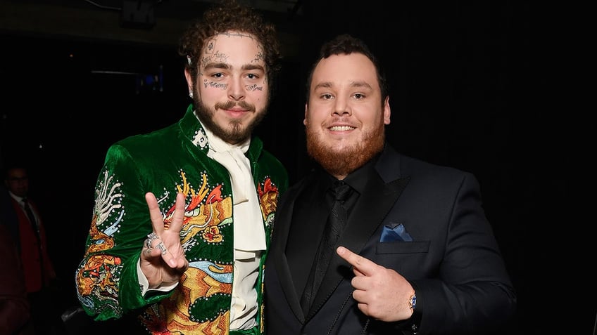 A photo of Post Malone and Luke Combs