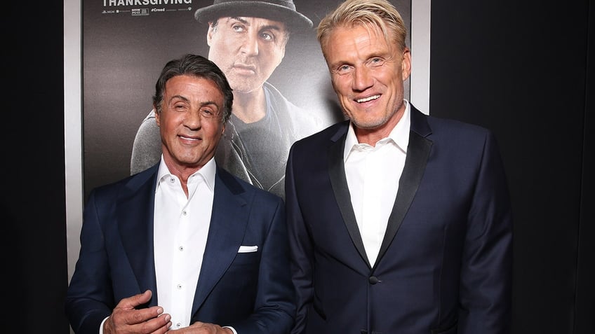 dolph lundgren recreates iconic rocky moment in exclusive first look