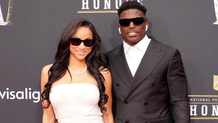 Tyreek Hill and Keeta Vaccaro at NFL Honors