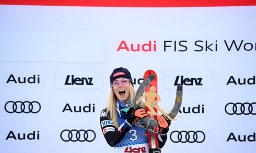 Mikaela Shiffrin extended her lead in the overall World Cup standings with a dominant performance in the giant slalom