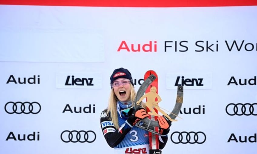 Mikaela Shiffrin extended her lead in the overall World Cup standings with a dominant performance in the giant slalom