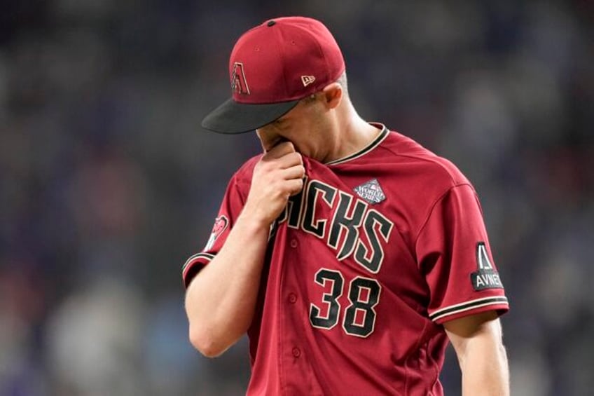 dominant throughout october diamondbacks bullpen falters in world series game 1 defeat