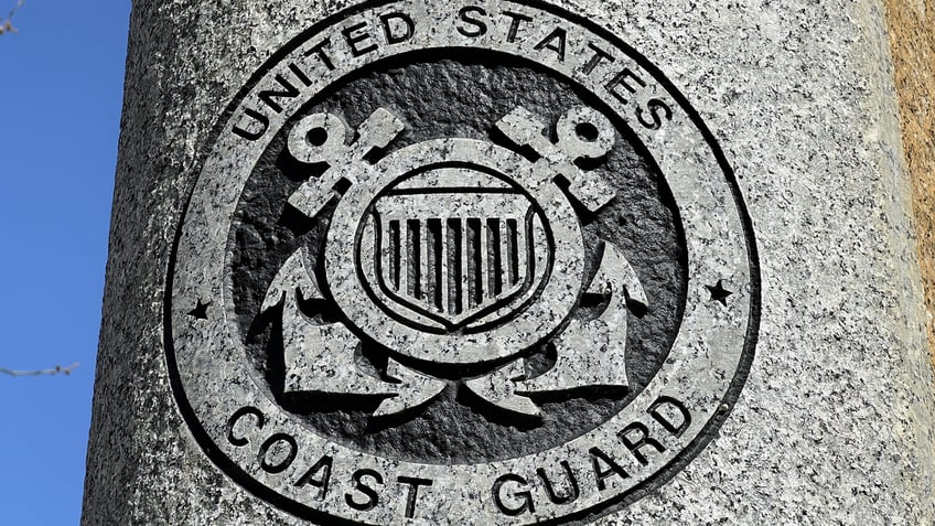 Coast Guard emblem in California