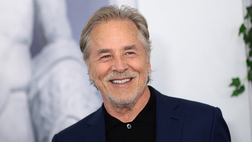 Close up of smiling Don Johnson