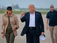 Donald, Melania Trump Meet with Grieving Families in Texas Ahead of Roundtable: ‘They’ve Been Devastated’