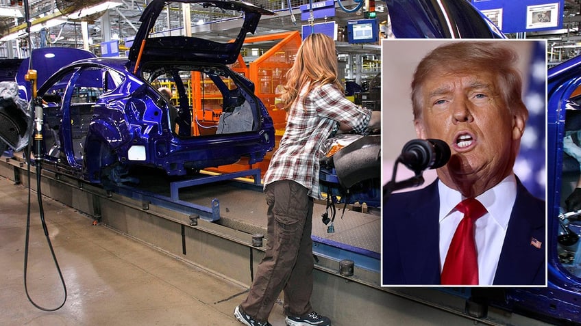 donald trump calls on auto workers union to make ending ev mandates priority in high stakes negotiations