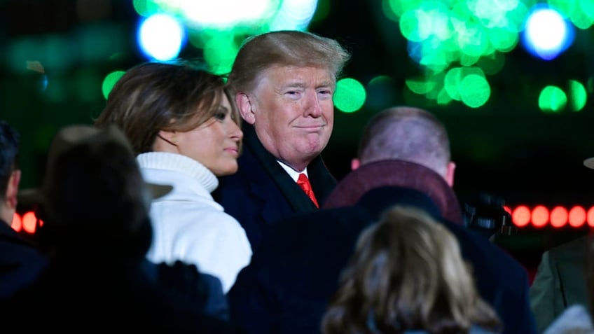 Trump and first lady