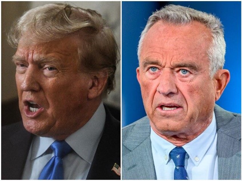 Donald Trump and Robert F. Kennedy Jr.