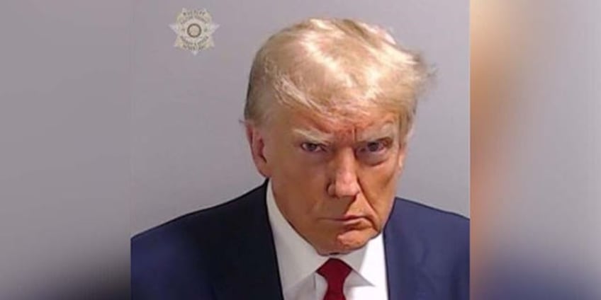 donald trump mugshot released after georgia booking first ever for a former us president