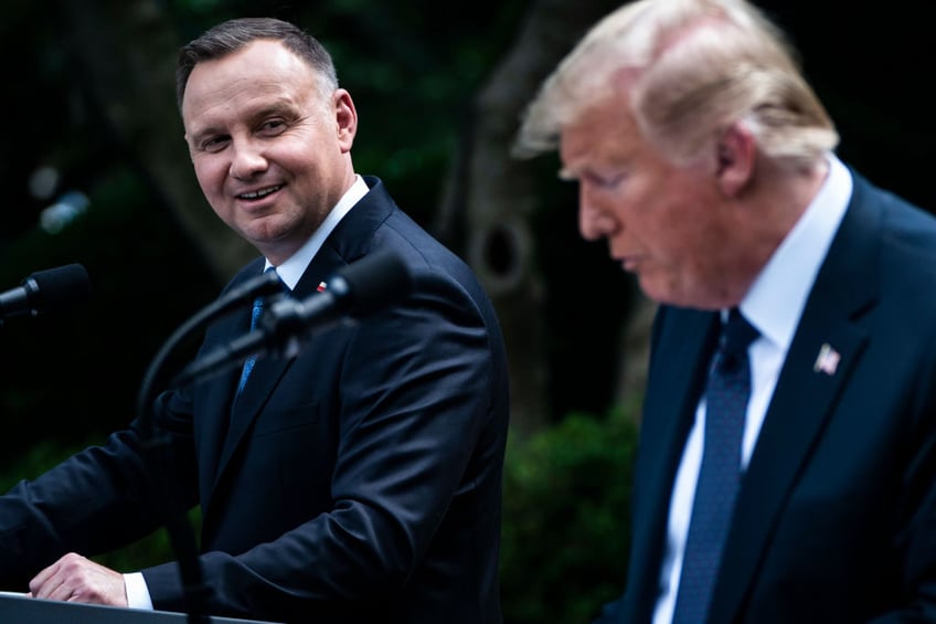 donald trump praises polands president andrzej duda after nyc meeting great friends