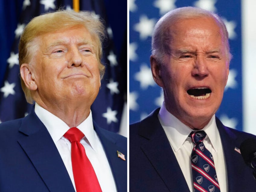 winning Donald Trump and Joe Biden
