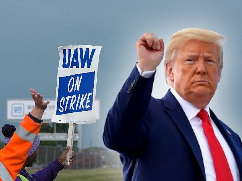 donald trump to counter program second gop debate by appearing with striking auto workers in detroit