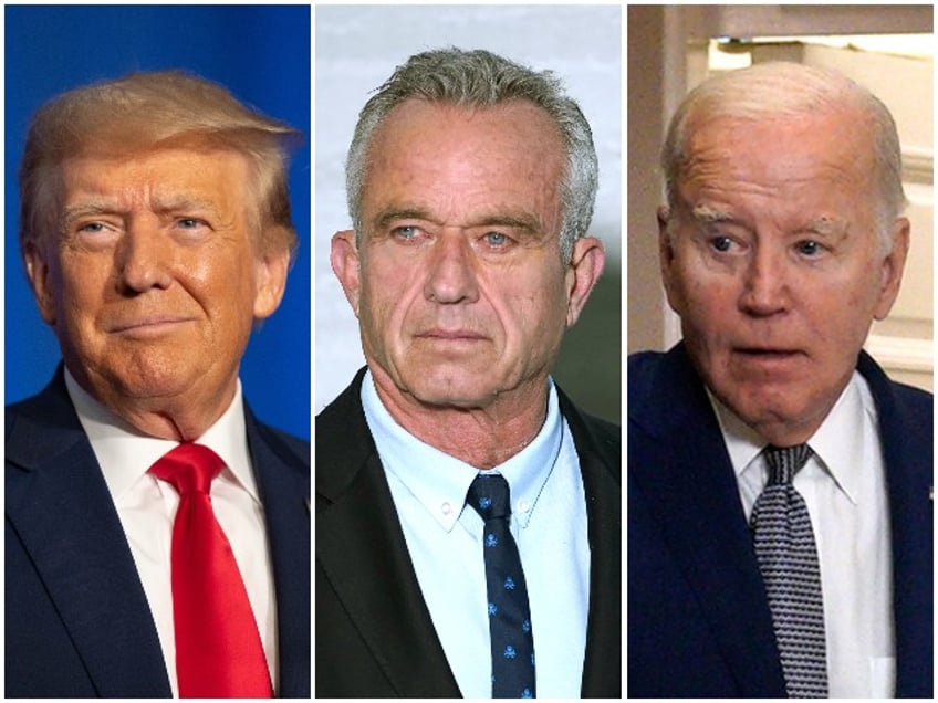 Donald Trump, RFK Jr., Joe Biden