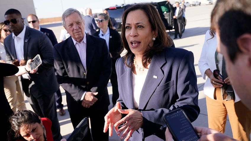 Kamala Harris visits El Paso, Texas 