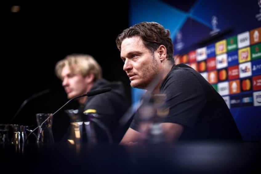 Dortmund coach Edin Terzic (R) and midfielder Julian Brandt (L) both back the 'Yellow Wall