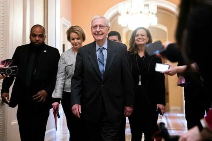 dot connecting between angela chao and mitch mcconnell