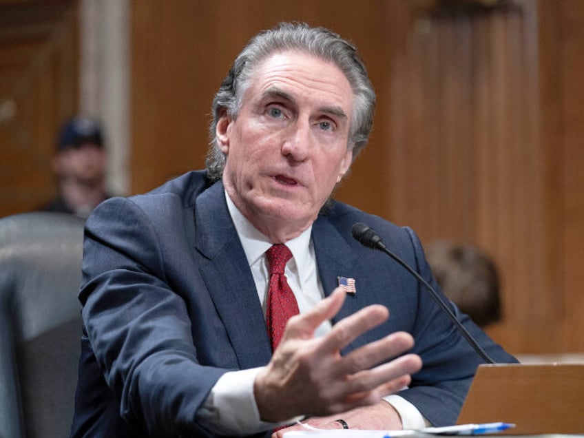 Former Gov. Doug Burgum, President-elect Donald Trump's choice to lead the the Interi