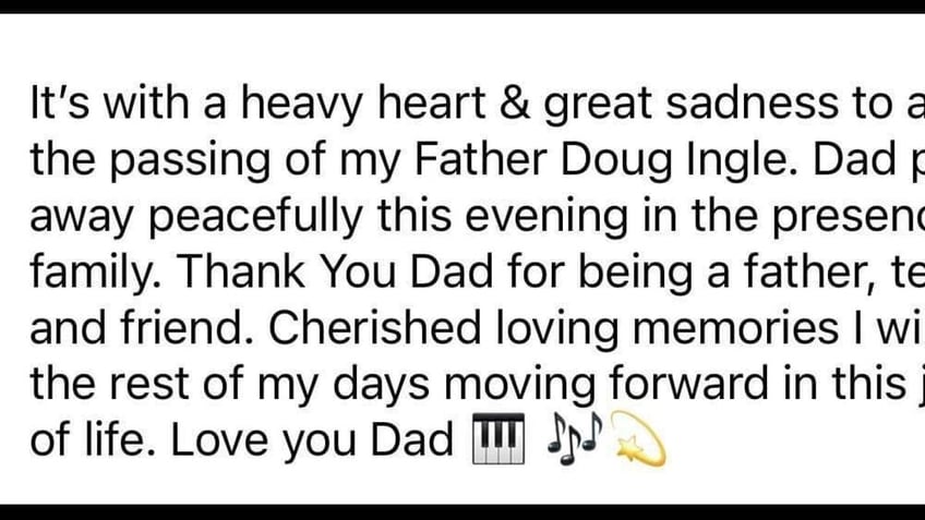 Doug Ingle Jr. social media post