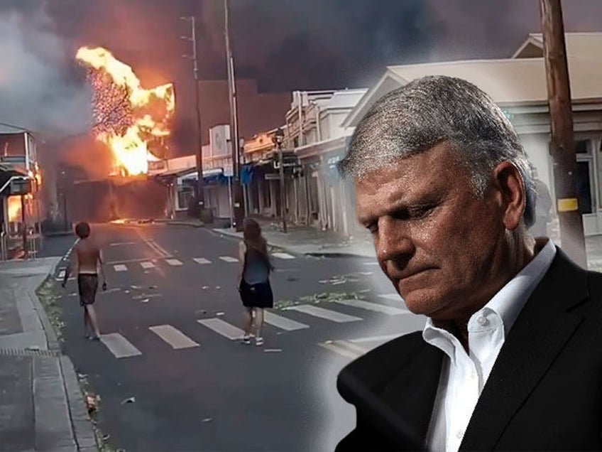 dozens dead lahaina burned to the ground franklin graham urges prayer for those affected by hawaii wildfires