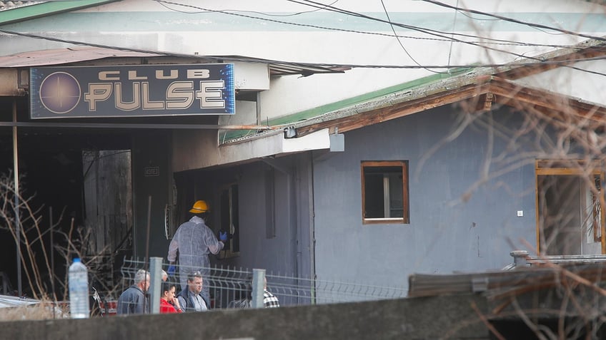 firefighter inspecting nightclub 