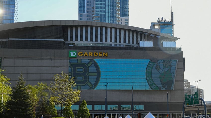 The outside of TD Garden