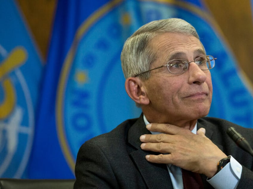 Dr. Anthony Fauci, director of the National Institute of Allergy and Infectious Diseases (