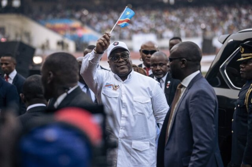 dr congo leader files bid for re election amid crowded race