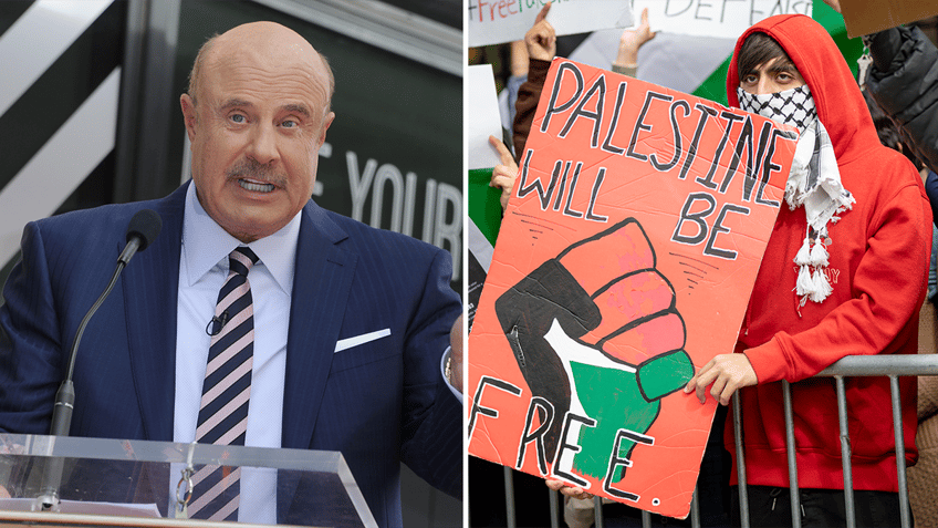 dr phil condemns disturbing anti israel protests at elite universities intellectual rot