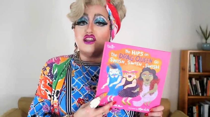 Lil Miss Hot Mess drag queen story hour