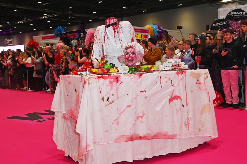 LONDON, ENGLAND - JANUARY 13: Charity Kase walks the pink carpet during the Queen's Walk at the launch of RuPaul's DragCon 2024 at ExCel London on January 13, 2024 in London, England. RuPaul's DragCon is brought to you by the producers of RuPaul's Drag Race, World of Wonder, and takes place from 13-14 January 2024. (Photo by Dave Benett/Getty Images for World of Wonder Productions)