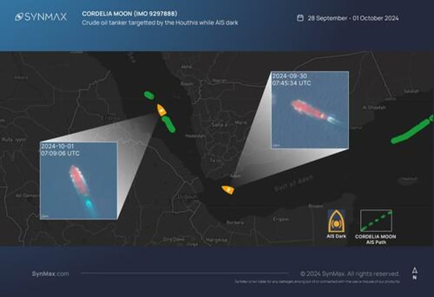 dramatic footage shows tanker blown up in critical maritime chokepoint as disasters mount for biden harris