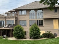 Dramatic photos show Minnesota lawmaker's home damaged in shooting as manhunt for suspect continues