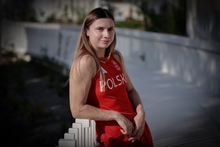 Belarusian sprinter Krystsina Tsimanouskaya is representing Poland at the Olympic Games in