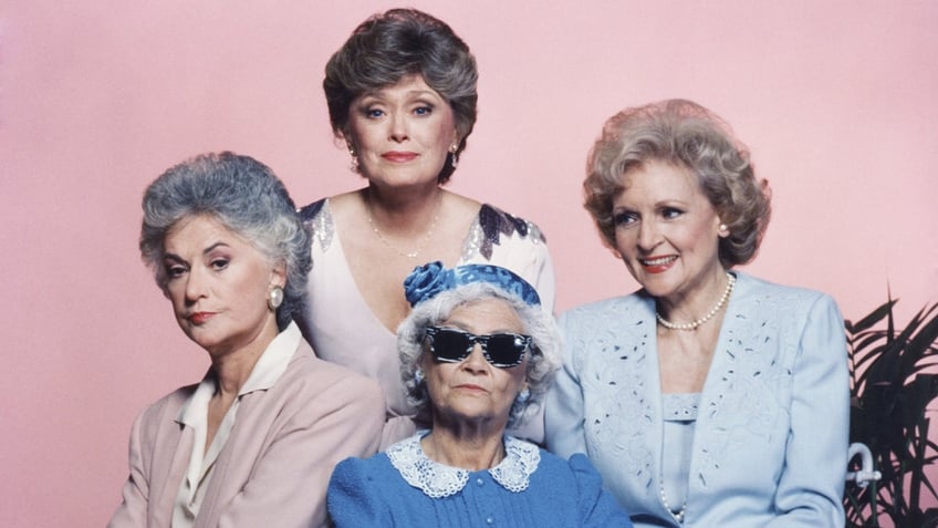 The cast of "The Golden Girls" 