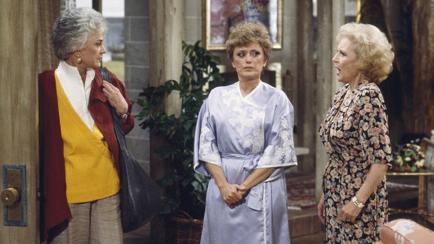 A scene from "The Golden Girls" 