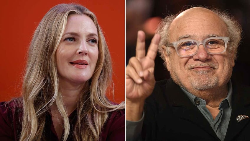 Drew Barrymore and Danny DeVito