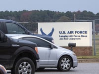 Driver arrested after attempting to drive through fence at US military base: authorities