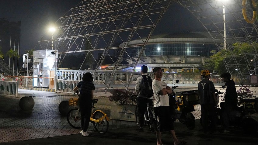 Spectators following Zhuhai crash