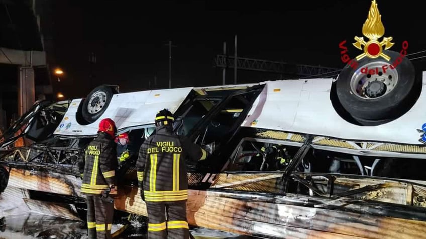 driver in italys horrific bus crash may have fallen ill authorities say