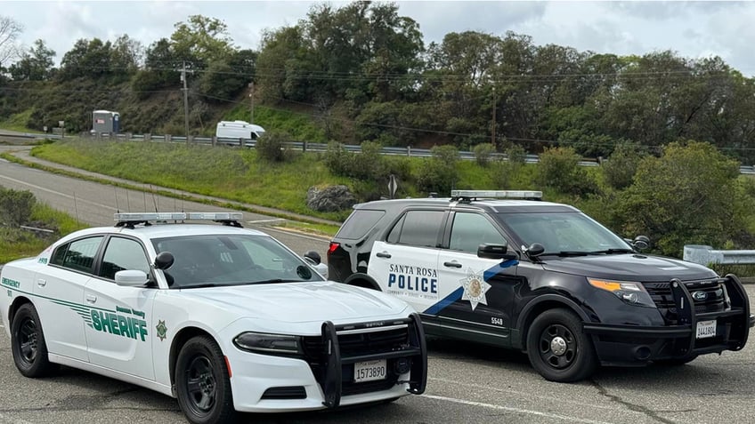 Santa Rosa law enforcement vehicles