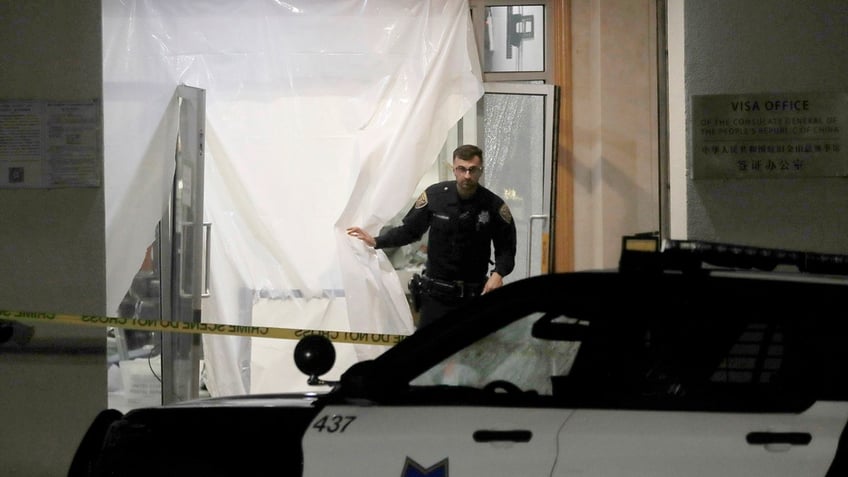 driver who crashed into chinese consulate and was shot by police identified as san francisco resident