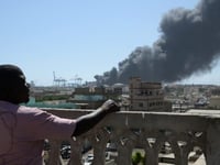 Drone strikes rock Port Sudan in third day of attacks