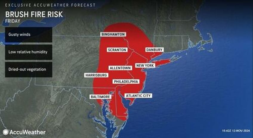 drought plagued us northeast under red flag alerts as wildfires rage 