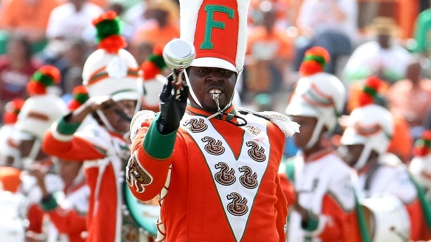 Robert Champion in his drumming uniform